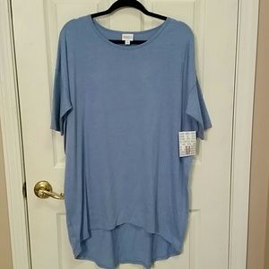 Lularoe med Irma soft Heathered blue